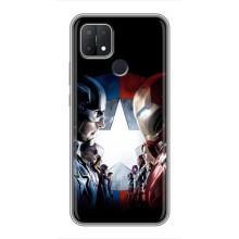 Чохли з героями Марвел OPPO A15 (VPrint)