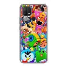 Чехлы Brawl Stars для OPPO A15 (AlphaPrint)
