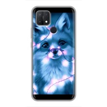 Чехлы с картинкой Лисички для OPPO A15 (VPrint) (Яркая лисичка)