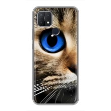 Чехлы с Котиками для OPPO A15 (VPrint) (Глаз кота)