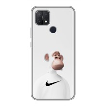 Чехлы с Обезьянами NFT для OPPO A15 (AlphaPrint) (обезьяна NFT Nike)