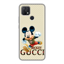 Чехол Disney Mouse OPPO A15 (PREMIUMPrint) (Mikki Gucci)