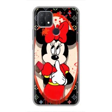 Чехол Disney Mouse OPPO A15 (PREMIUMPrint) (Минни Маус ЛВ)