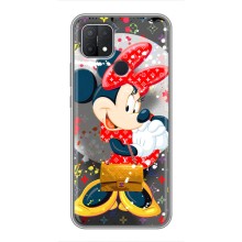 Чехол Disney Mouse OPPO A15 (PREMIUMPrint) (Minni с бантиком)