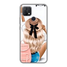 Чехол с печатью для OPPO A15 - (Мода) (AlphaPrint) (Путешествие)