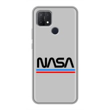 Чехол NASA для OPPO A15 (AlphaPrint) (NASA)