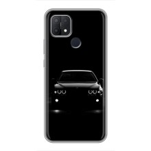 Чехол для Оппо А15 - с принтом БМВ (AlphaPrint) (Машина BMW)