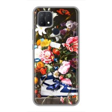 Чехол для OPPO A15 - с принтом Найк (AlphaPrint) (Стиль Найк)