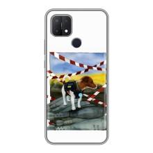Чехол с принтом Собаки Патрон для OPPO A15 (Храбрый Патрон)