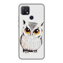 Чехол с птицами на OPPO A15 (VPrint) (Милая Сова)