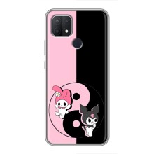 Чехол с кроликом Куроми на OPPO A15 (Куроми Инь Янь)