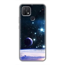 Космические Чехлы для Оппо А15 (VPrint) (Космический вид)