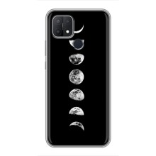 Космические Чехлы для Оппо А15 (VPrint) (Планеты)