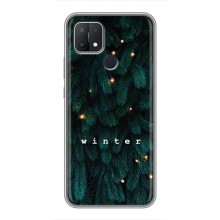 Новогодние, Праздничные Чехлы для OPPO A15 - 2024 год (Winter)