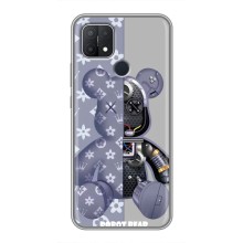 Силіконовий чохол для OPPO A15 – Ведмідь Louis Vuitton