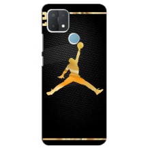 Силиконовый Чехол Nike Air Jordan на Оппо А15 – Джордан 23