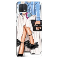 Силиконовый Чехол на OPPO A15 с картинкой Стильных Девушек – Мода