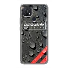 Чохли Адидас для OPPO A15s (AlphaPrint) (Адидас прінт)