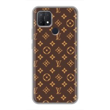 Чохли Луі Вітон для OPPO A15s (AlphaPrint - LOUIS VUITTON) (фон LOUIS VUITTON)