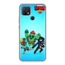 Чехлы Brawl Stars для OPPO A15s (AlphaPrint)