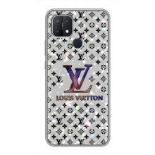 Чохол Стиль Louis Vuitton на OPPO A15s (Яскравий LV)