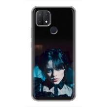 Чохли Венсдей на OPPO A15s Уенсдей (AlphaPrint) (погляд Венздей)