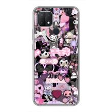 Чехол с кроликом Куроми на OPPO A15s – Коллаж Куроми