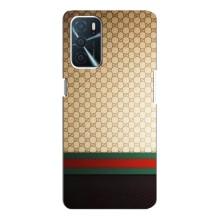 Чехлы ГУЧЧИ для Оппо А16 (AlphaPrint) (Гуччи Фон)