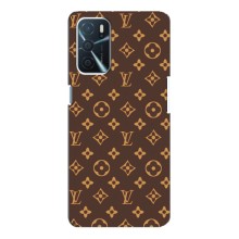 Чехлы Луи Витон для Oppo A16 (AlphaPrint - LOUIS VUITTON) (фон LOUIS VUITTON)