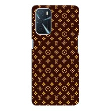 Чохли Луі Вітон для Oppo A16 (AlphaPrint - LOUIS VUITTON) – лого LOUIS VUITTON