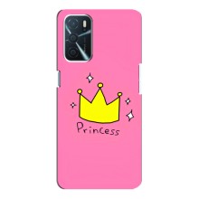 Чохол з картинкою (Стильні) OPPO A16 - (AlphaPrint) (Princess)