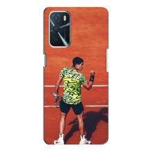 Чехлы с принтом Спортивная тематика для Oppo A16 – Алькарас Теннисист