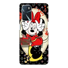 Чохол Disney Mouse Oppo A16 (PREMIUMPrint) – Мінні peace