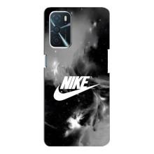 Чехол для Oppo A16 - с принтом Найк (AlphaPrint) (Лого Найк)