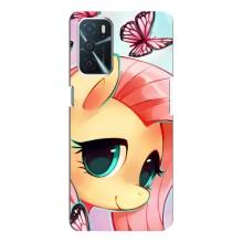 Чехол для Оппо А16 - (Единорожки - Новинки) (AlphaPrint) (Племя единорогов)