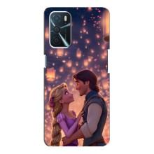 Чехол Рапунцель для Oppo A16 – Принцесса и принц