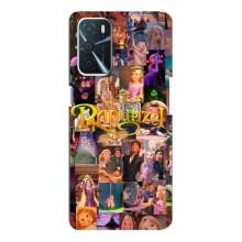 Чехол Рапунцель для Oppo A16 – Рапунцель коллаж