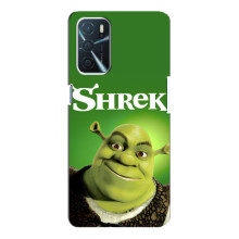 Чехол с мультфильмом Шрек на Oppo A16 – Шрек