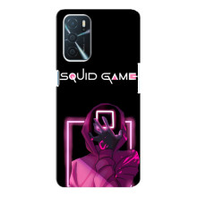 Чехол Гра в кальмара для Oppo A16