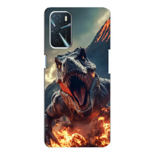 Чехол с картинкой «Хищники» для Oppo A16 – Динозавр