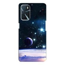Космические Чехлы для Оппо А16 (VPrint) (Космический вид)