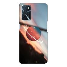 Космические Чехлы для Оппо А16 (VPrint) (Сатурн)