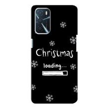 Рождественские, Праздничные Чехлы для Оппо А16 (Christmas loading)