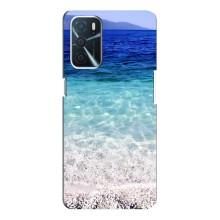 Силиконовый чехол с КАРТИНКАМИ лето для Oppo A16 (AlphaPrint) – Море