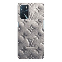 Текстурный Чехол Louis Vuitton для Оппо А16 – Бежевый ЛВ