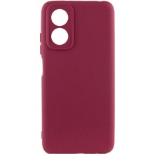 Чохол Silicone Cover Lakshmi Full Camera (A) для Oppo A17 (Бордовий)