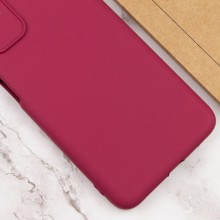 Чехол Silicone Cover Lakshmi Full Camera (A) для Oppo A17 – Бордовый