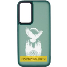 Накладка Oprint Скандинавия White для Oppo A17 – Green