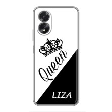 Чехлы для Oppo A17 - Женские имена (LIZA)