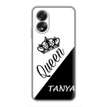 Чехлы для Oppo A17 - Женские имена (TANYA)